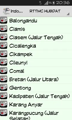 Indonesian CCTV android App screenshot 1